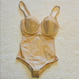 Glamorise Beige Shapewear Bodysuit